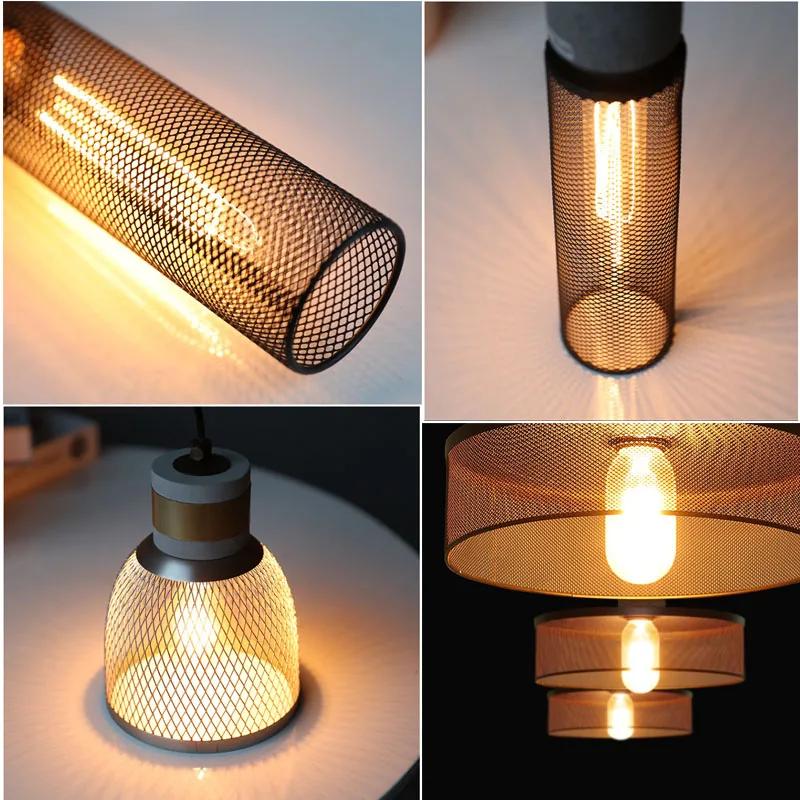 Современный подвесной светильник в индустриальном стиле, светодиодная люстра из цемента для внутреннего использования, подвесной светильник для спальни, холла, кафе, бара, стола