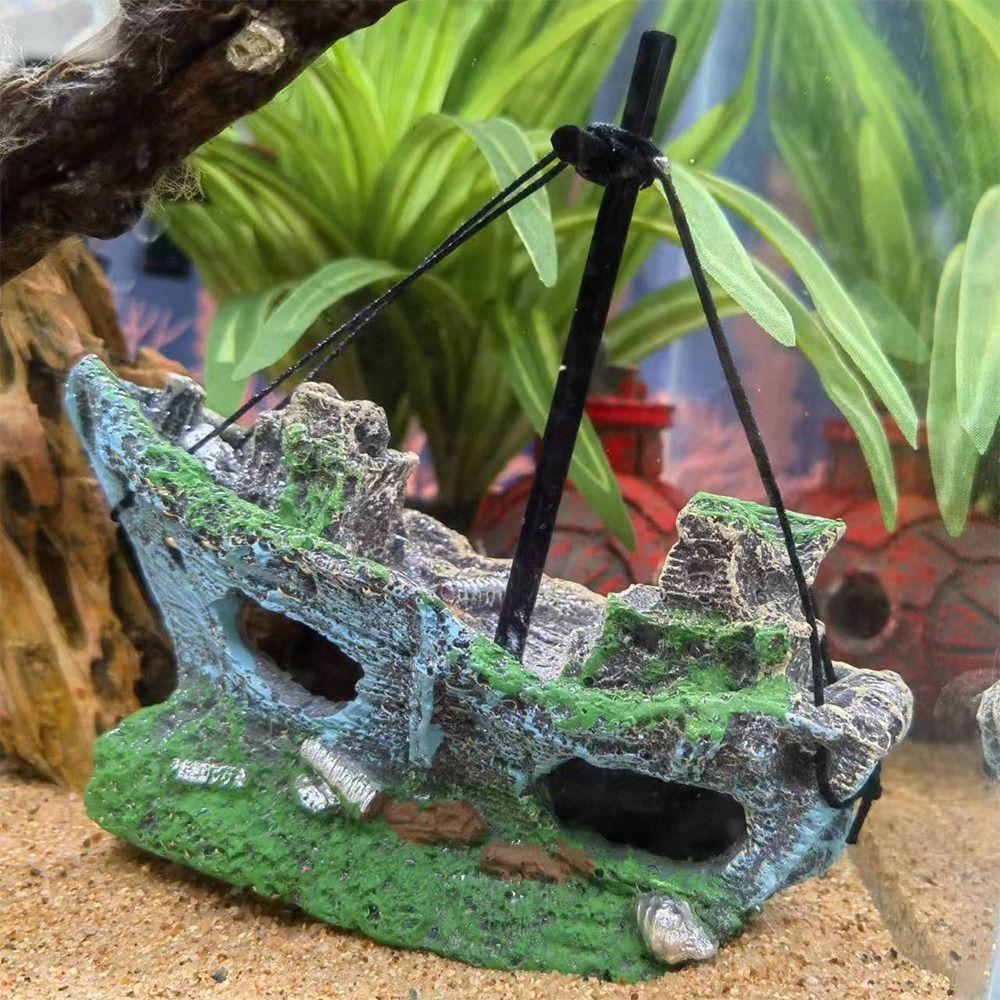 Craft Pet Supplies Тонущее дерево Декорация для аквариума Аквариумное украшение Кораблекрушение Пещера для укрытия рыб