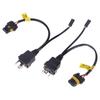2Pcs H4 Relay Wireharness For H4 Bulb Upgrade Bi Led&Xenon Projector Lense Car Light Accessories