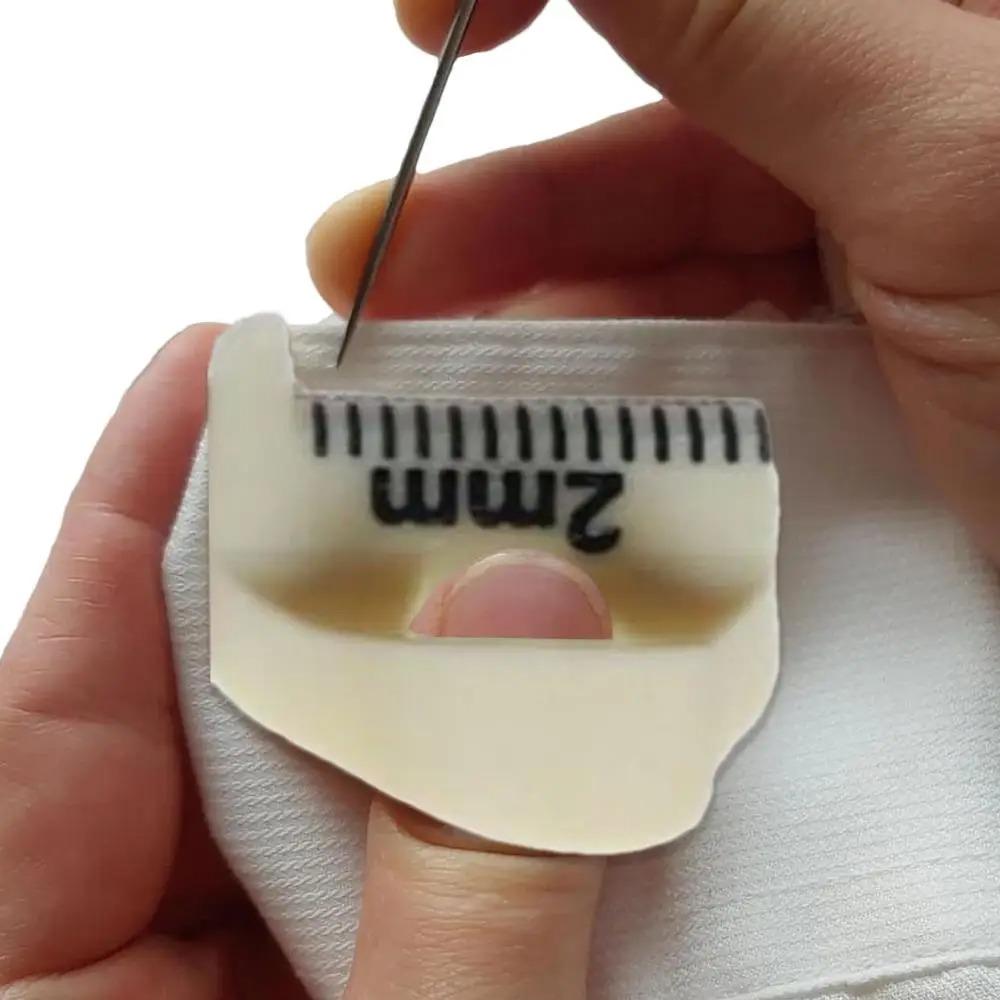 3 шт./набор 2/3/4 мм швейные шаблоны линейка DIY швейный шаблон удобная линейка для пальцев для начинающих