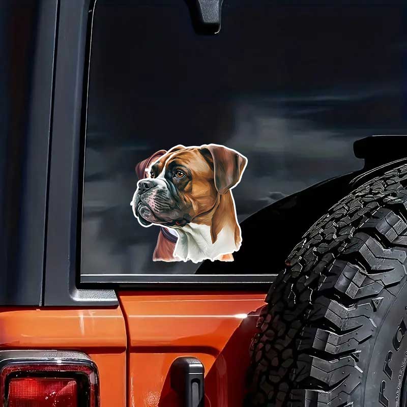 Lover Car Sticker German Boxer Dog Vinyl Decal Waterproof Rear Window Motorcycle Camper Bumper Truck Laptop Decoration Y18