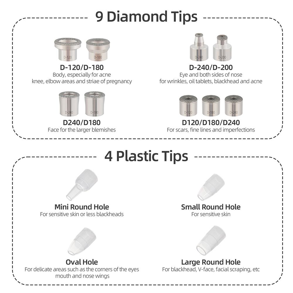 Foreverlily Diamond Микродермабразия Машина для дермабразии Водяной спрей Отшелушивающая машина для красоты Машина для пилинга лица против морщин