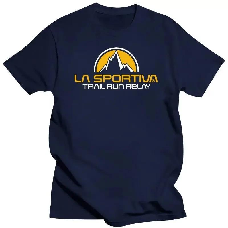 Мужская Женская Брендовая Одежда La Sportiva Принт Футболка Стираемая Дышащая Многоразовая Хлопковая Футболка Маска для Рта Футболка с Личностью