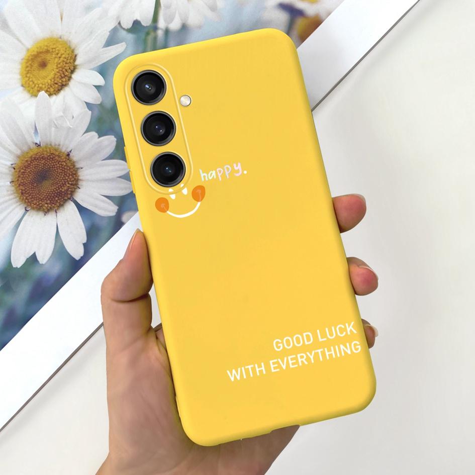 Чехол для Samsung Galaxy A25 2023 SM-A256B Популярный Цветочный Мультяшный Мягкий Силиконовый Funda Для Samsung A35 A25 5G A 25 Защитник
