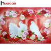 Huacan 5D DIY Полный дрель Алмазная картина Любовь Голубь Наборы для вышивки крестом
