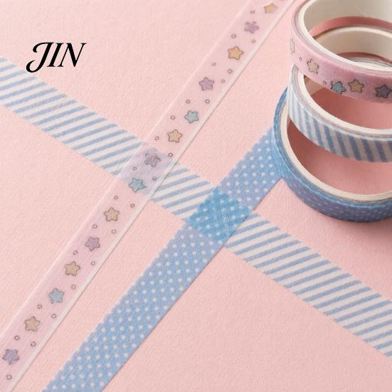 Crafting Washi Tape 20 Rolls Vintage Set, Retro Patterns Decorative Masking Tapes Translucent for Arts, DIY Crafts, Journals, Planners, Scrapbook,