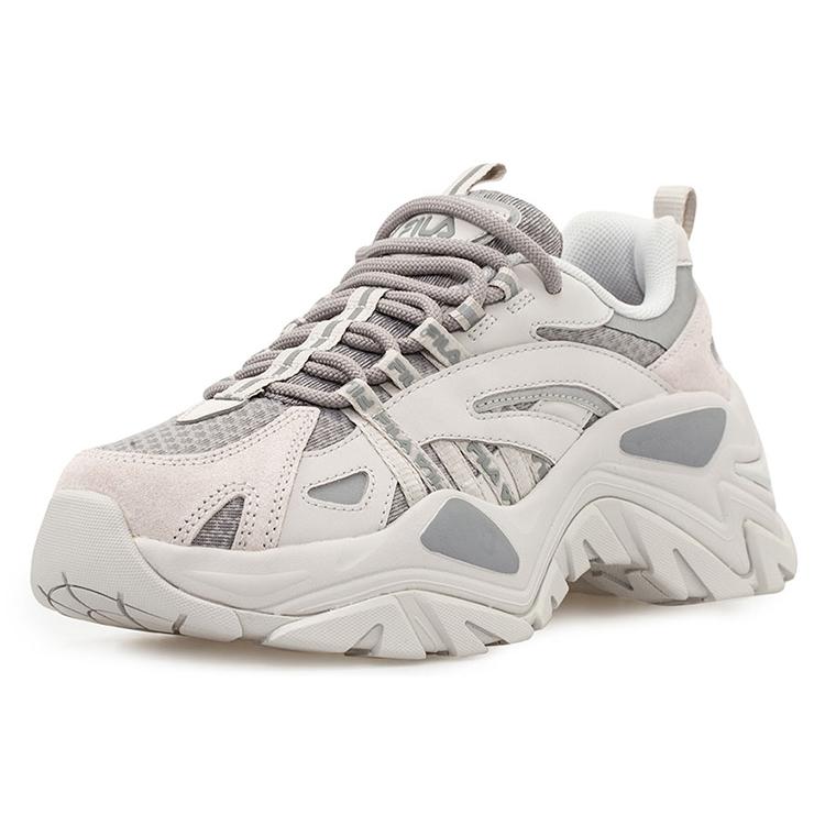 FILA FUSION Flatform Chunky Shoes Grey Women's (Unisex) Chunky Sneakers T12W034105FAN