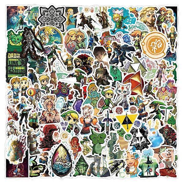 120 шт. Наклейки Zelda Kingdom Tears Doodle Водонепроницаемые