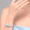Pandora Gemstone Decorated 925 Silver Bracelet Women bracelet ZT2688