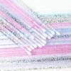 100 PCS Durable Disposable Micro Brush Eyelash Extension Eyelash Glue Applicator Cleaning Q-tip Makeup Tools