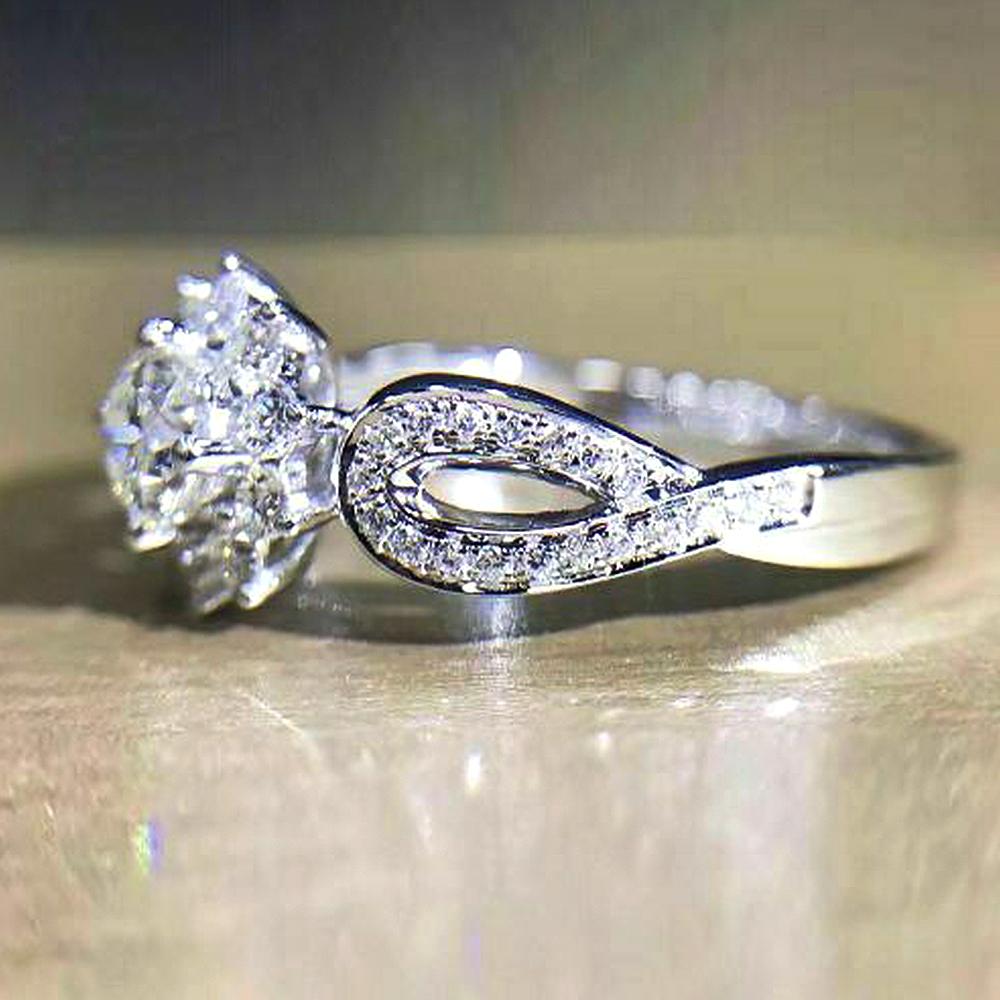 Новые ослепительные обручальные кольца для женщин, роскошные украшения с фианитом AAA, современный дизайн, модные аксессуары для пальцев, ювелирные изделия высокого качества