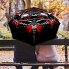 1 PC Automatic Folding Umbrella - Supernatural Pattern Portable Foldable Design With 8 Ribs Christmas Birthday Gifts