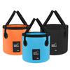 Foldable Bucket, Pranski Large Capacity 12L 20L Bucket for Fishing, Daily Supplies, Cleaning, Laundry, Travel, Outdoor, Car Wash Bucket,