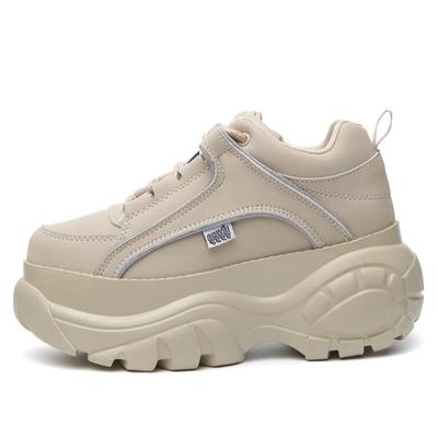 6,5 см лакированная натуральная кожа женская обувь высокого бренда дизайнерские ботильоны новые осенне-весенние скрытые каблуки платформа танкетка кроссовки