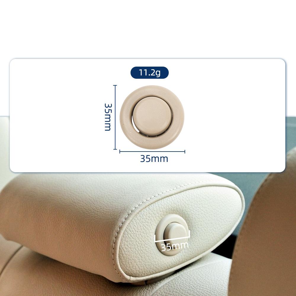 Genuine/Aftermarket Rear Seat Headrest Adjustment Switch Button Cover 52207251368 For BMW 5 Series F10 F18 Car Seat Accessories
