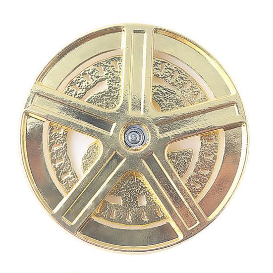 Поворотный горный хрусталь знак доллара Spinner для снятия стресса ключ кулон чехол для телефона декор