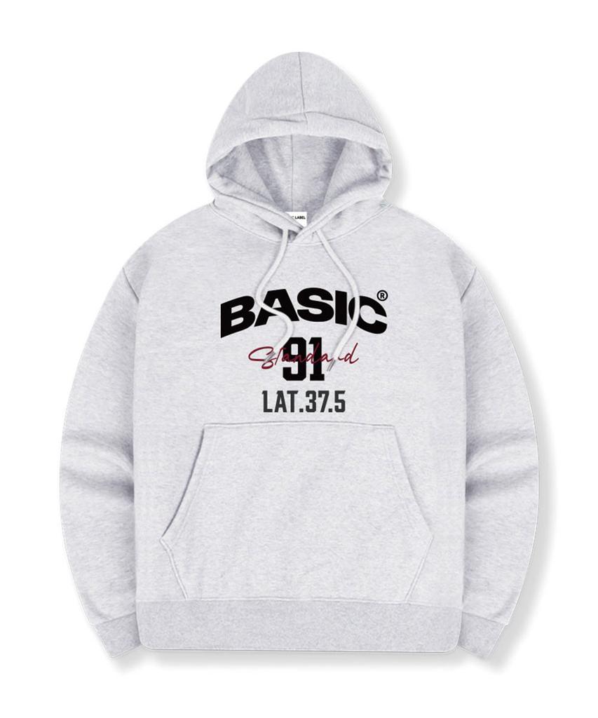 BASIC LABEL 91 Базовое оверсайз худи 5 цветов [Blbi_1004]