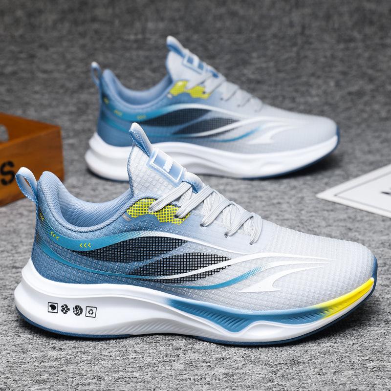 Summer Casual Men's Shoes Soft Sole Versatile Breathable Running Sports Shoes Men's and Women's Couple Shoes Sports Student Shoes