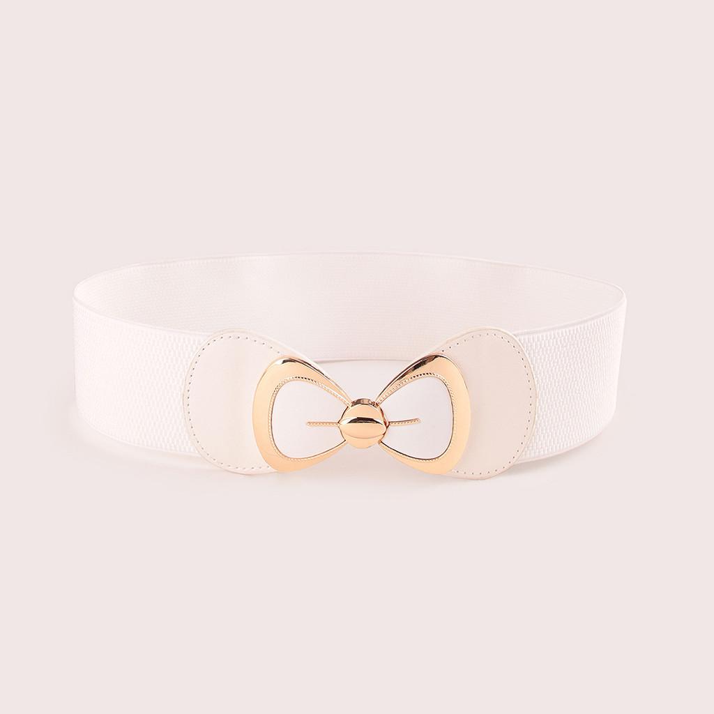 Женский повседневный ремень для платья из искусственной кожи с застежкой-крючком