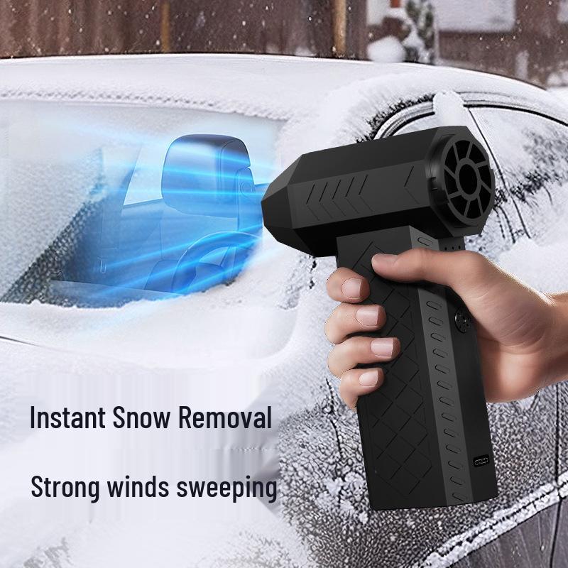 Ручной беспроводной мини-турбовентилятор и вакуумный пылесос для кемпинга в одном