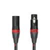Кабель TOPPING XLR-XLR 6N OCC экранированный аудиокласса XLR, короткий, черный, пара, TCX1-25, приблизительно. Кабель длиной 25 см, с проводником высокой чистоты, двухжильная конструкция.