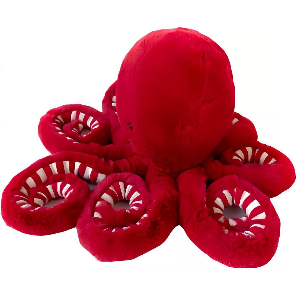Jellycat Серия Океан Красный Осьминог Милая Кукла Плюшевая Фигурка Высота в сидячем положении 27см/47см Высота