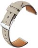 Мономам 18 мм Ремешок для смарт-часов из натуральной кожи для женщин (Ширина 18 мм) (глина)