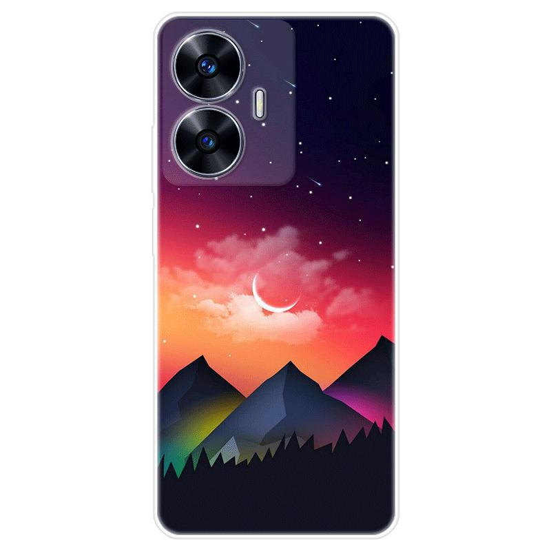 Для Realme C55 C55 RealmeC55 RMX3710 чехол Мягкая силиконовая задняя крышка модный чехол для телефона с героями мультфильмов