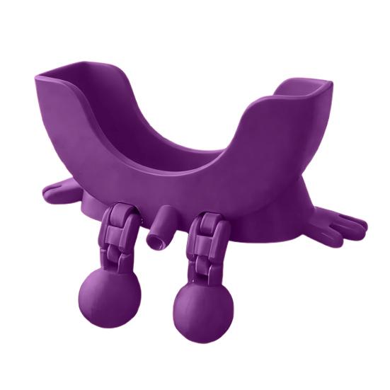 Симпатичная подвесная подставка для губки с дренажным отверстием, напечатанная на 3D-принтере, с подвесными ножками, забавная подставка для губки на кухонную раковину.