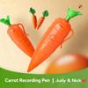 Judy Nick Carrot Voice Recorder Pen Graffiti Write Function Cute Cartoon Zootopia Back To School Novelty Sound Pen