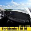 Для Mazda 2 DJ DL 2015 2016 2017 2018 2019 2020 2021 2022 2023 крышка приборной панели автомобиля, защитный коврик от солнца, анти-УФ-излучения