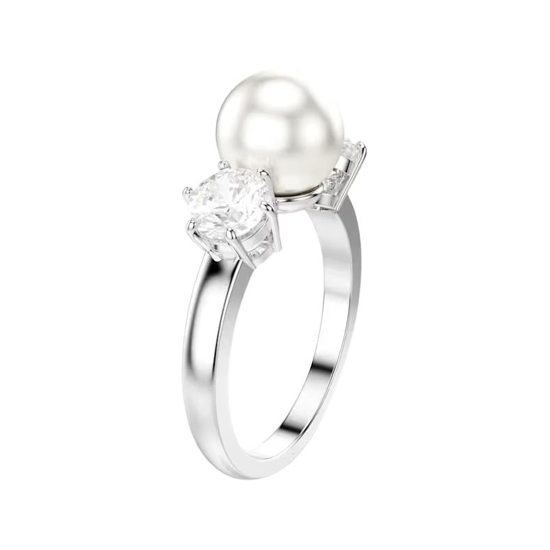 Swarovski Matrix Original Design Rhodium Plated Ring Women ring Silver 5689628
