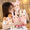 Plush Toys Cartoon Rabbit Animals Stuffed Dolls Baby Sleeping Appease Dolls Kids Birthday Xmas Gift Baby Girl Room Decor
