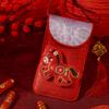Chinese Style Horse Year Money Envelope Cartoon Creative Lucky Red Pocket Festival Thickened Cloth Red Envelope Chinese New Year