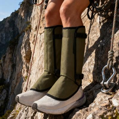 1 пара уличных гетр для ног, регулируемые, мужские, женские, для пешего туризма, альпинизма, катания на лыжах, охоты, защиты от песка и змей, гетры для обуви, чехлы для защиты ног