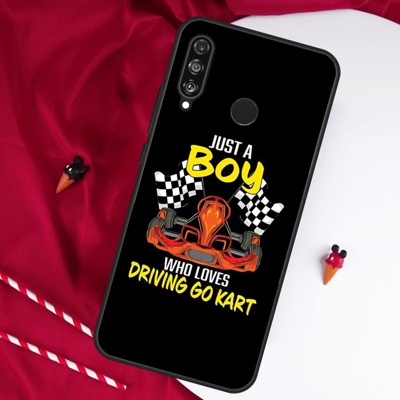 Чехол для телефона Huawei Nova 12s 11i 12i 10 9 SE 5T Y91 Y90 Y60 Y70 Y72 Y61 P20 P40 P30 Lite P60 Pro с рисунком «Гонщик»