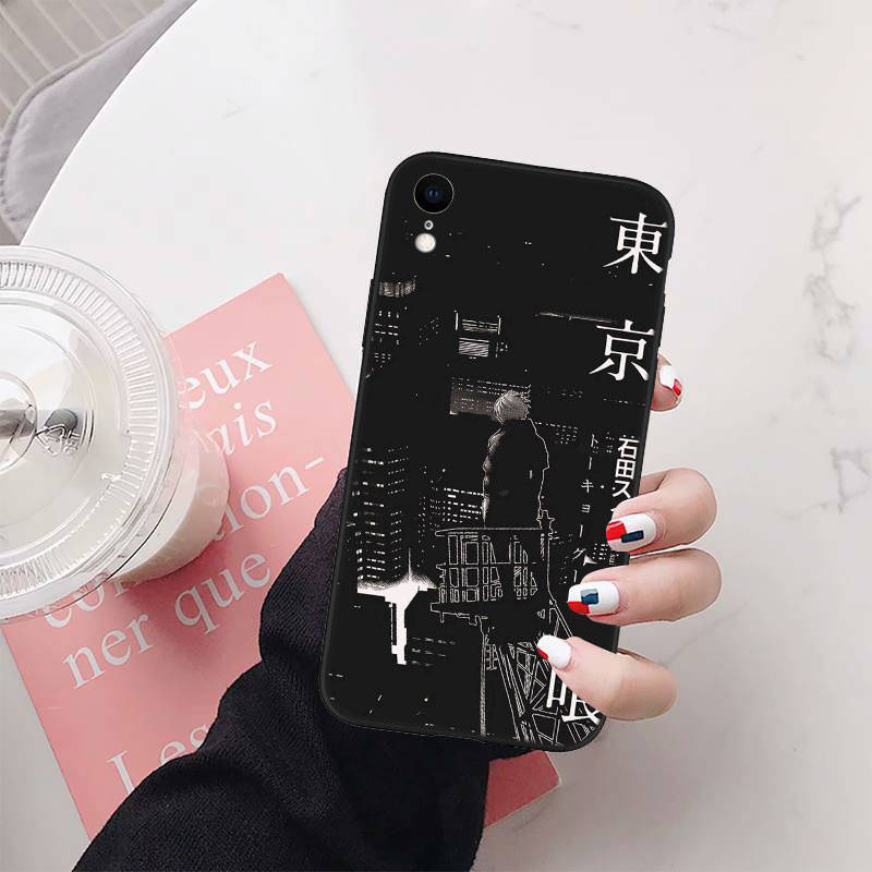 Чехол для телефона Tokyo Ghoul для iPhone 6 6s 7 8 11 12 13 14 15 XS Pro Max XR X SE Samsung S20 S21 S22 S23 S24 FE Ultra S8 S9 S10 Plus Lite S21S S10E