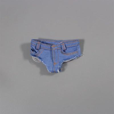 [TOYBARJAPAN] Фигурка 1/6 для коллекционирования, совместимая с телом TBLeague, DMTOYS Модные мини-шорты-джинсы Bishoujo (Голова, Тело, Рубашка и Обувь Не
