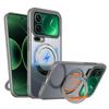 Подходит для Xiaomi 17promax, чувствительного к коже, чехол для мобильного телефона, полностью закрывающий, с вращающимся кольцом-подставкой, 15T Pro, магнитный чехол