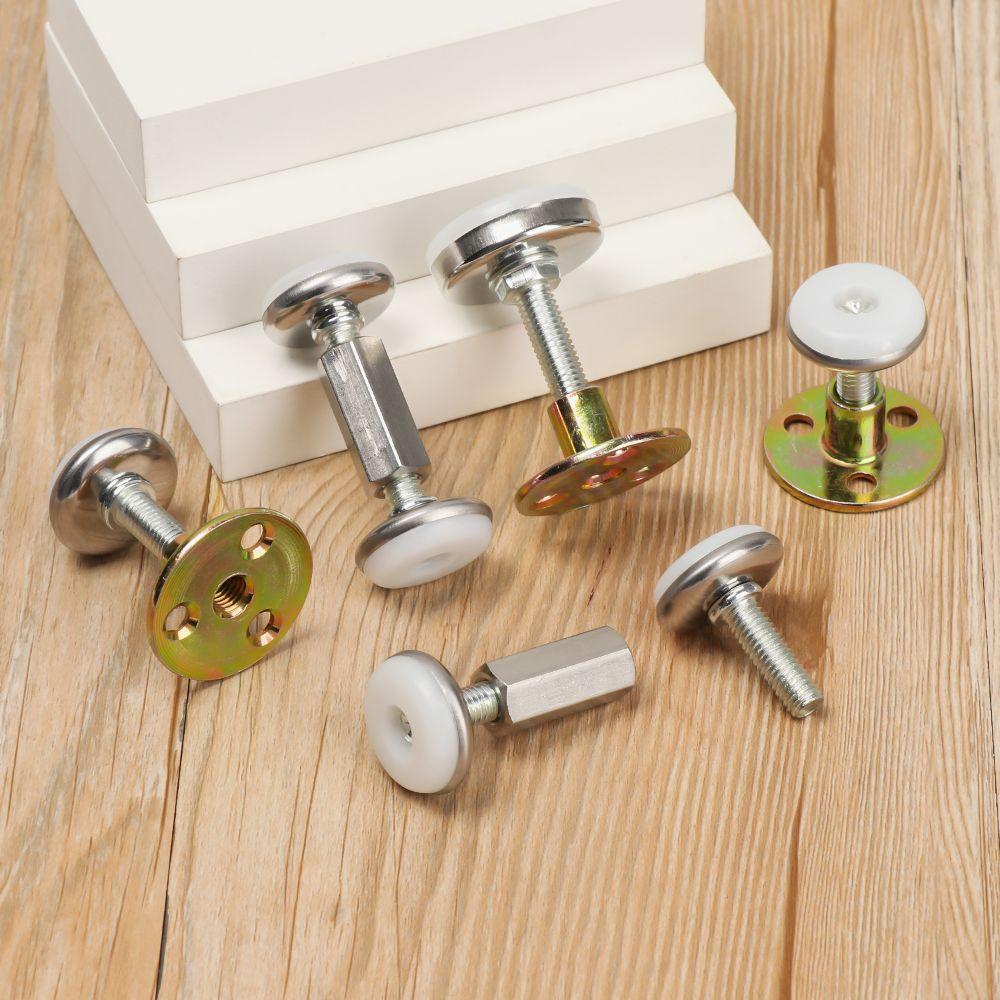 Telescopic Anti-Shake Shockproof Wall Protective Bed Frame Fixed Bedside Support Hardware Fasteners
