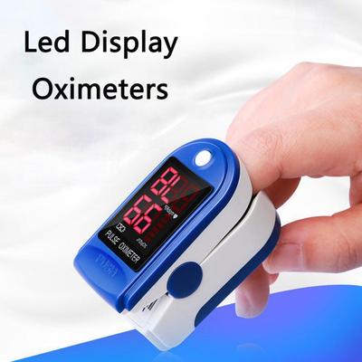 Пульсоксиметр с зажимом для пальцев Abs + цветной светодиодный дисплей с цветным дисплеем Монитор сердечного ритма