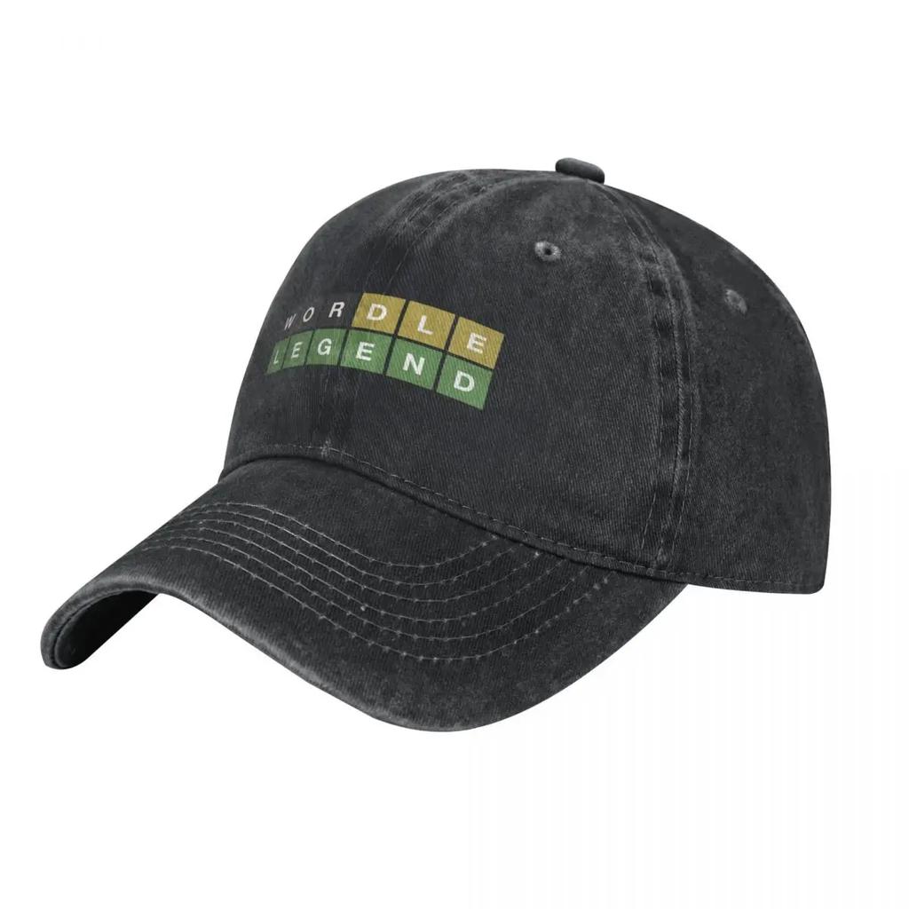 Wordle Legend (Wordle Style) Baseball Cap Designer Hat golf hat genuine fishing caps Unisex Bobble Hat Designer Unisex Womens