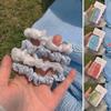 4pcs/set Sweet Colorful Hair Band Simple Temperamental Hair Tie Highly Elastic Rubber Band Headwear Hair Accessory for Women
