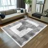 Luxury Golden Elephant Pattern Carpet Soft Non-slip Floor Mat Geometric Greek Key Rug Home Decoration for Living Room Bedroom