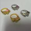 Lighter Ring Shape Alloy Jewelry Accessories Finger Ring Woman Gift Outfit Party