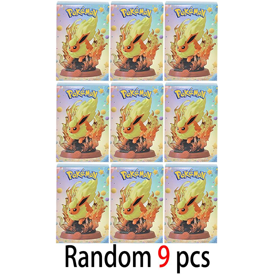 9Patterns Pok mon Action Dolls Pikachu Blind Box Anime Models Desktop Decorations Pok mon Toys Children's Birthday Gifts