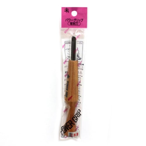 Akira Miki Power Grip Carving Chisel, Shallow Round, 9mm