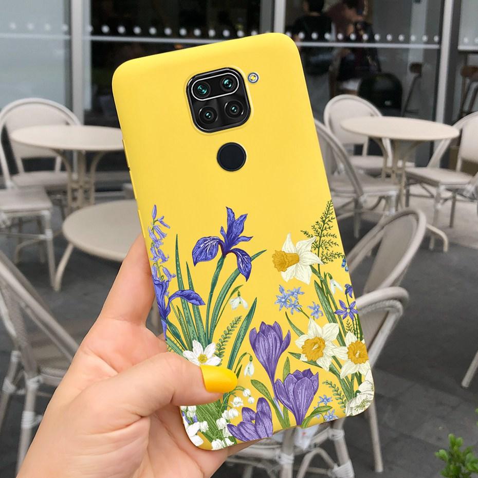 Чехол для Xiaomi Redmi Note 9 Модный Конфетный Цвет Мягкий Силикон ТПУ Чехол Для Redmi Note 9 Pro Max Note9 9S 9Pro Оболочки Телефона