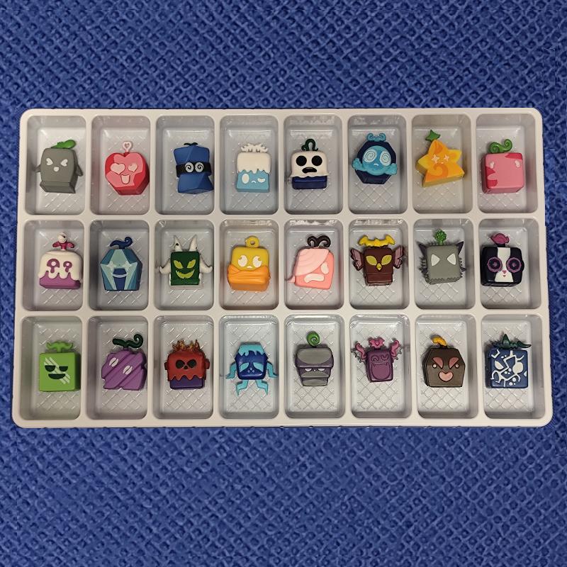 Игровые Фигурки Персонажей Blox Fruits Настольные Украшения Игрушки Подарок ПВХ Дьявольский Фрукт Фрукт Брукса Игрушка Подарки на День Рождения Детей