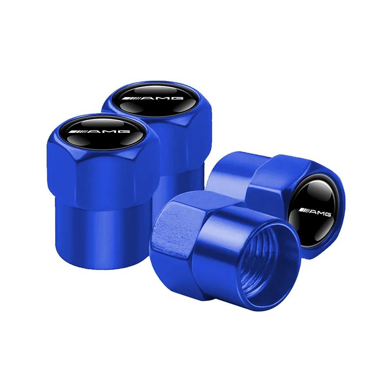 FA94pcs Car Styling Aluminum Emblem Wheel Tire Valve Stem Air Caps for Mercedes Benz Amg W205 W211 W204 W212 W213 W203 W176 W221 UDHW1